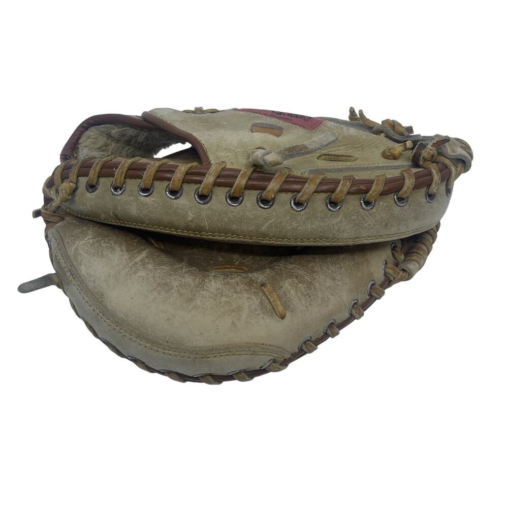 Vintage Louisville Slugger LPS210T Catcher's Mitt 30" RHT Baseball Glove Leather